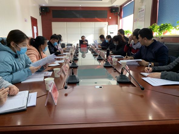 （图为崔永凯同志就视频会议提出工作要求）